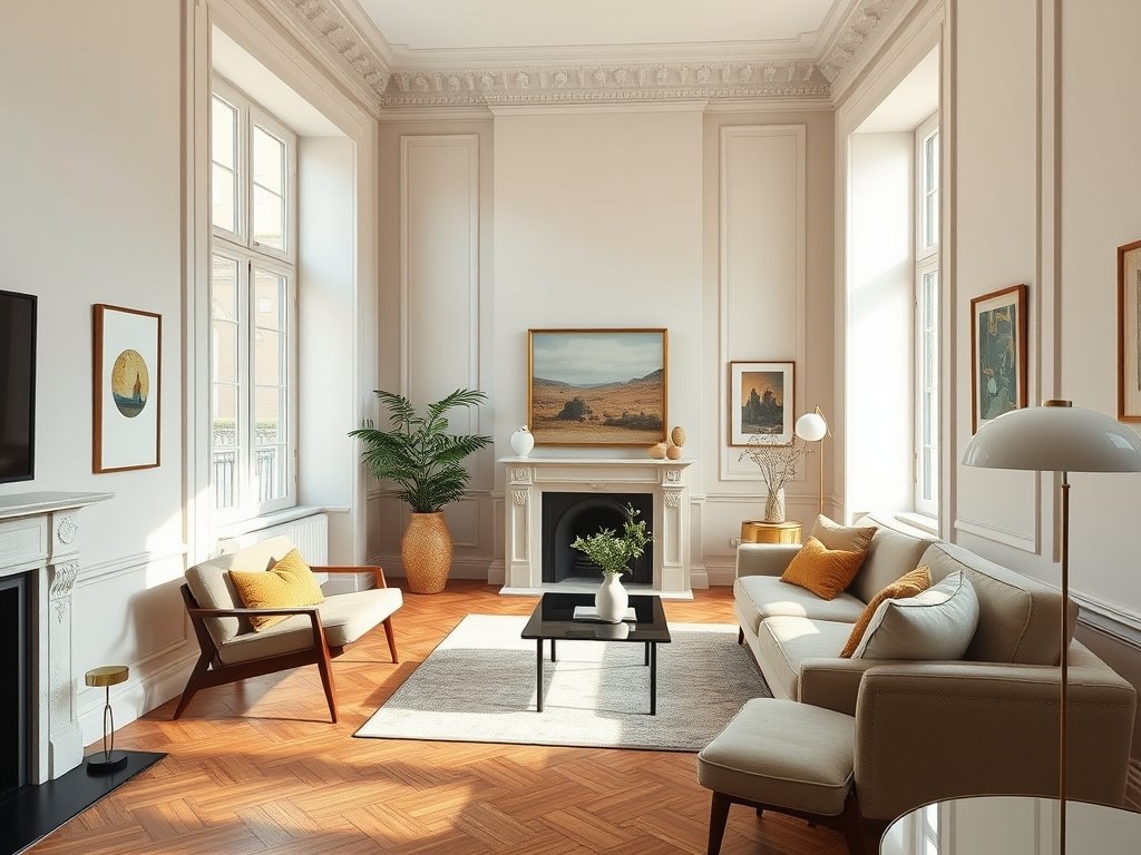 Lindenhof Apartment, a bright two bedroom apartment in the Velmont Quarter