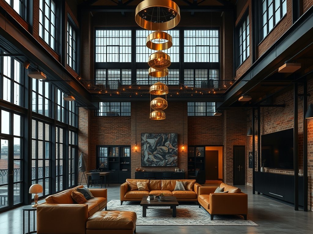 Aurum Loft, a two bedroom penthouse loft in Foundry Row